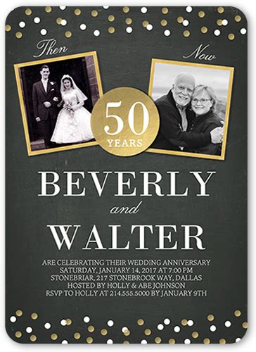 50th Wedding Anniversary Party Ideas | Shutterfly