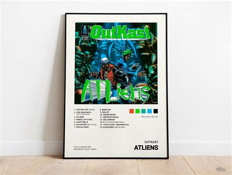 Outkast - ATLiens Album Cover Poster | Architeg Prints