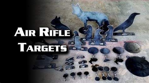 Air Rifle Targets (Steel) - YouTube