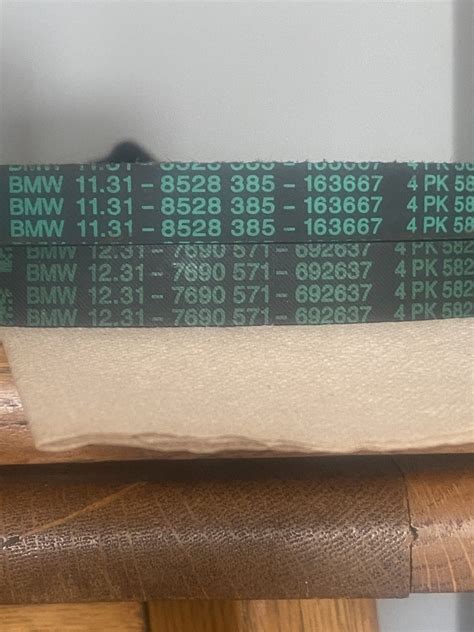 Alternator belt size(s) - Hexheads - BMWSportTouring