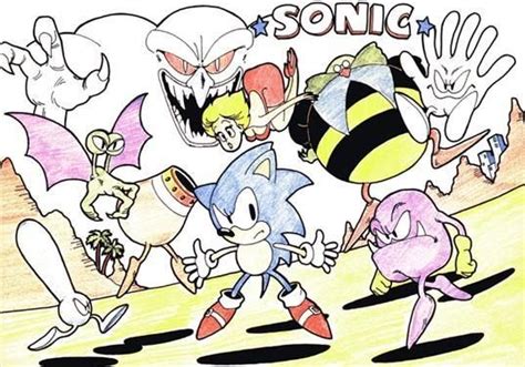 Sonic - Prototype Design | Sonic, Sonic and shadow, Classic sonic