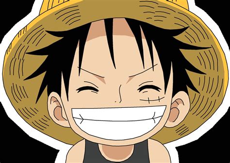 Download Kid Luffy Smile Wallpaper | Wallpapers.com