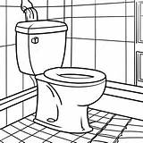 Toilet Bound Coloring Page 37353 29535 sketch template