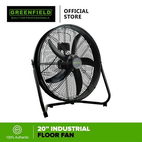 Greenfield Industrial Floor Fan 20 Inches High Velocity | Shopee ...