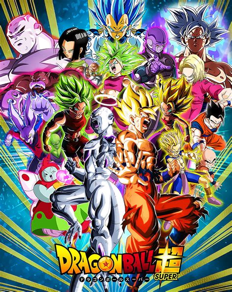 Dragon Ball Super Tournament Of Power Poster Goku Vegeta Jiren NEW USA ...