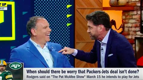 Mike Greenberg Screams In Man's Face Over Aaron Rodgers