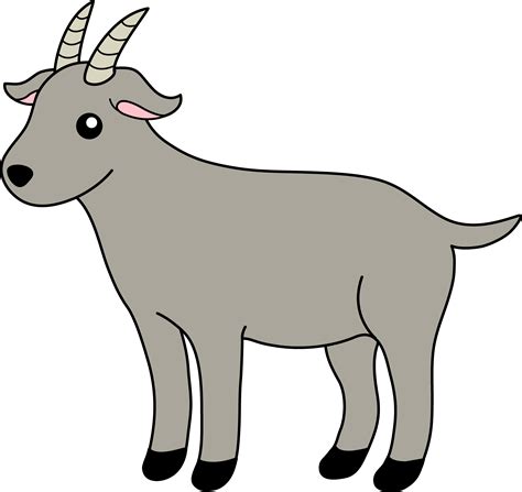 goat clipart transparent background - Clip Art Library