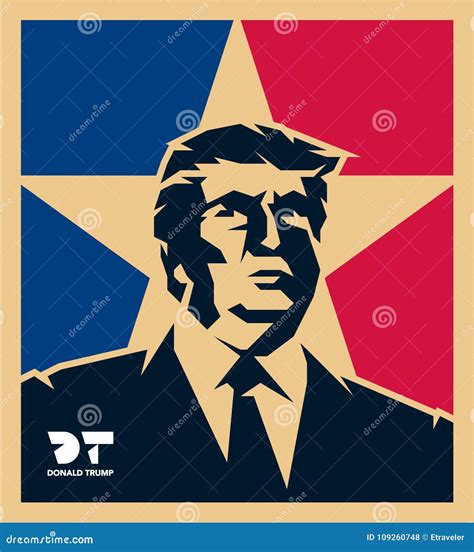 Donald Trump Giving A Speech Cartoon Vector | CartoonDealer.com #77061931