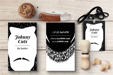 The Barber Business Cards Templates