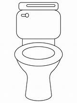 Toilet coloring page  ColouringPages sketch template