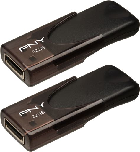 Questions and Answers: PNY Attaché 32GB USB 2.0 Flash Drives (2-Pack) Black P-FD32GX2ATT4-GE ...