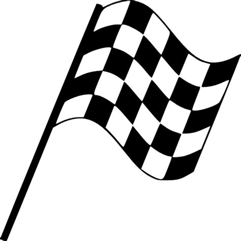 Free Checkered Flag Silhouette, Download Free Checkered Flag Silhouette png images, Free ...