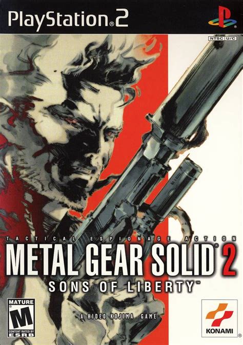 Metal Gear Solid 2 Sons of Liberty Sony Playstation 2 Game