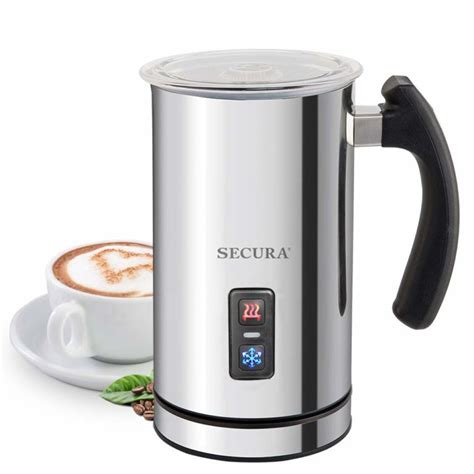 Secura Electric Milk Frother, Automatic Milk Steamer Warm or Cold Foam Maker for Coffee ...