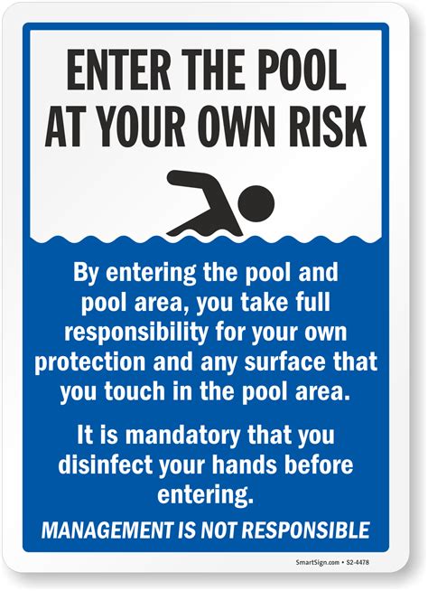 Swimming Pool Safety Signs | 911 Pool Emergency Signs