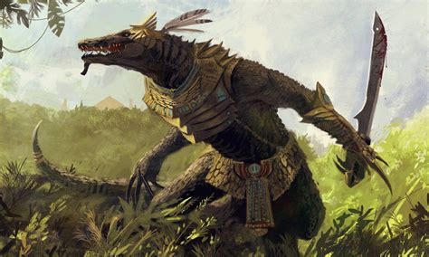 D& dnd; pathfinder; fantasy; monstrous fantasy races; reptilian; reptile; lizardfolk; lizard ...