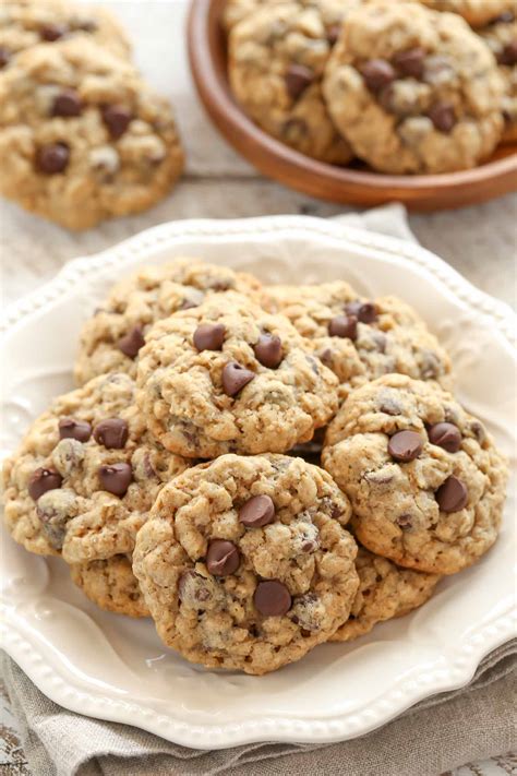 Soft and Chewy Oatmeal Chocolate Chip Cookies - Live Well Bake Often