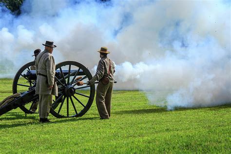 Civil War Cannon Firing Photograph by Doug Camara - Pixels