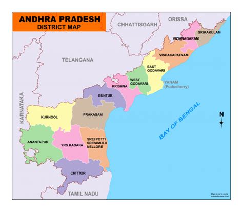 Andhra Pradesh Map-Download Map Of Andhra Pradesh Free Pdf - Infoandopinion