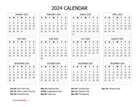 2024 Calendar With Holidays Excel Latest Ultimate Most Popular List of - July Calendar 2024 ...