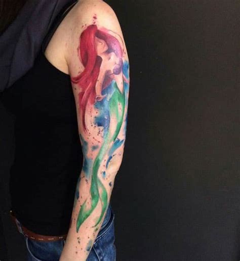 Arm tattoos - Best Watercolor arm tattoos for women