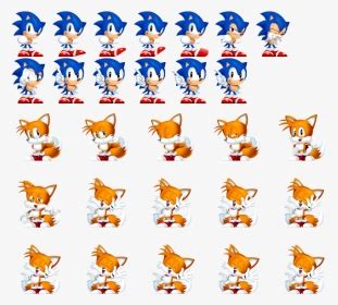 Sonic 2 Hd Sprites, HD Png Download , Transparent Png Image - PNGitem