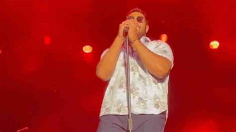 WATCH: Jordan Mailata was on stage opening up for Ne-Yo at the Dell Music Center last night