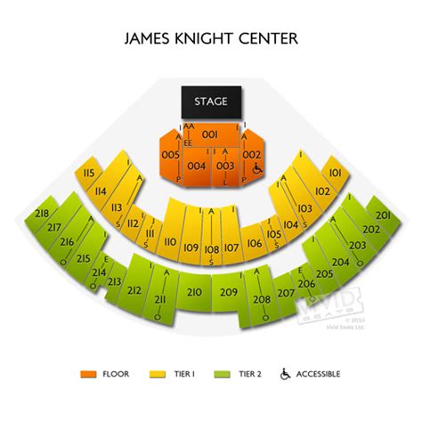 James L Knight Center Seating Chart