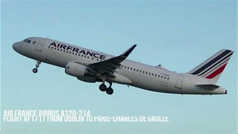 AIR FRANCE Airbus A320-214 with Sharklets - YouTube