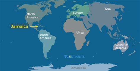 What Continent is Jamaica In? | The 7 Continents of the World