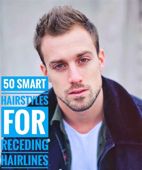50 Smart Hairstyles for Men with Receding Hairlines | Hairstyles for receding hairline, Mens ...