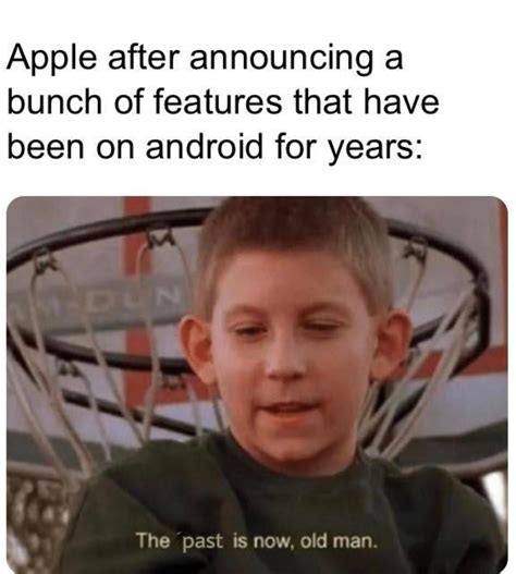 Apple users: "Finallllly!" : r/memes