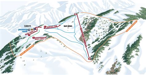 Snow King Trail Map | Jackson Hole Skiing at Snow King