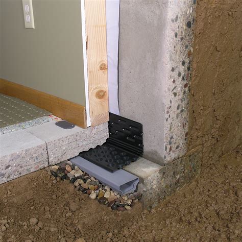 Drain-Eze XL Basement System | Dimple Board Footing Drain