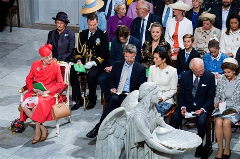 Queen Margrethe II Attends Thanksgiving Service Celebrating Her Golden ...