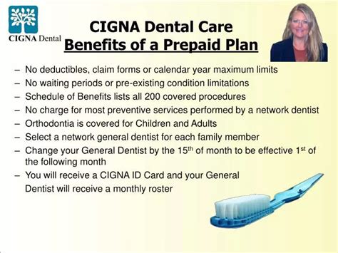 PPT - CIGNA Dental Care Benefits of a Prepaid Plan PowerPoint ...