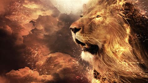 Lion Art Wallpaper - WallpaperSafari