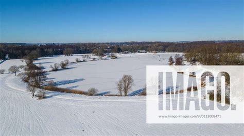 Weather pictures feature aerial photograph district Vechta recreation ...