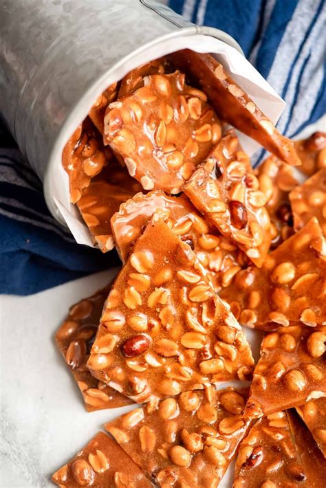 Old Fashioned Peanut Brittle Recipe - Sugar and Soul