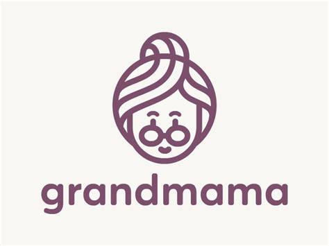 Grandmama and Grandpapa logos | Logos, Logos design