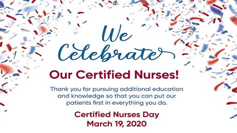 #EveryDayIsAHoliday #NationalCertifiedNursesDay Thank a certified nurse and all they do ...