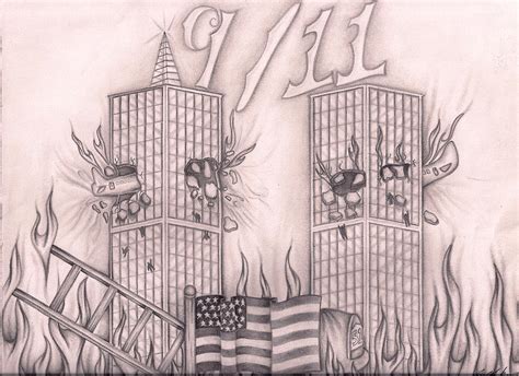 tribute to New York Drawing by Jason Mikrut - Fine Art America