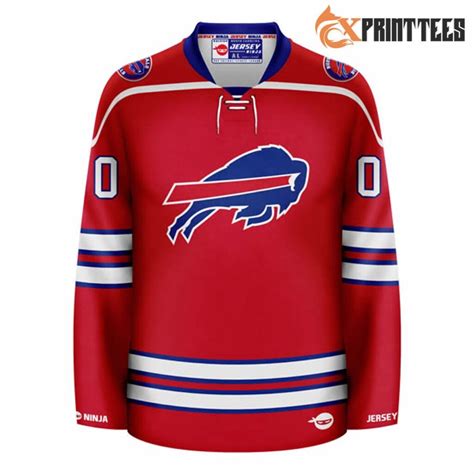 Buffalo BIlls Josh Allen Black Crossover Hockey Jersey, Gifts For ...