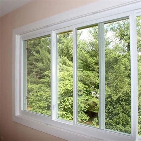 insulated double glazed glass window, aluminium framed glass sliding window, horizontal sliding ...