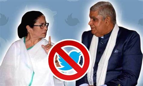 Mamata Banerjee Blocks Bengal Governor Jagdeep Dhankar On Twitter