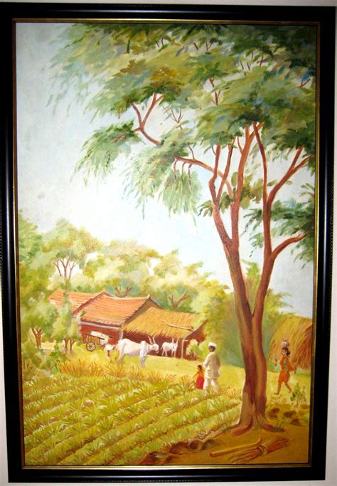 Indian villages life paintings,pictures | cini clips