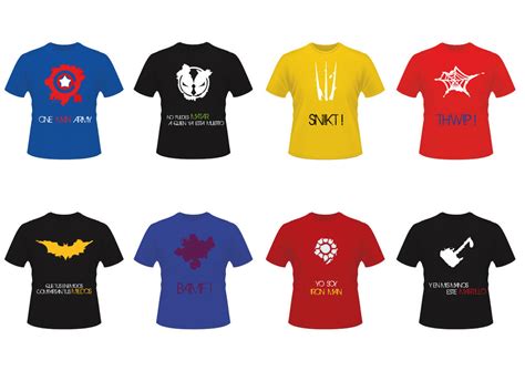 Marvel shirts design by jonsaenzart on DeviantArt