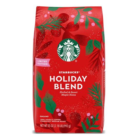 Starbucks Holiday Blend Ground Coffee, Medium Roast (35 oz.) - Walmart.com