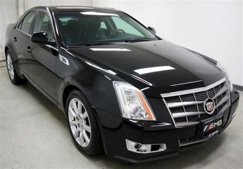 Sell used 09 Black Cadillac CTS-4 3.6L V6 AWD Navigation Leather ...