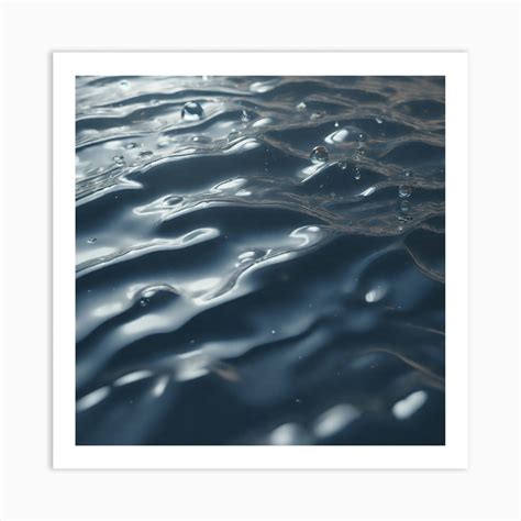 Water Droplet 4 Art Print by Pat4U - Fy